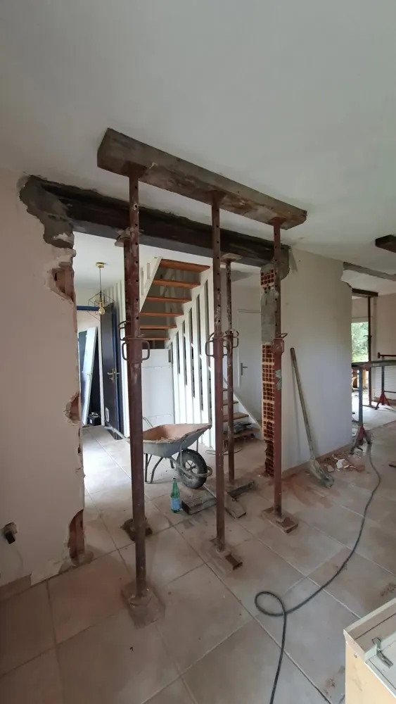 extension mur porteur